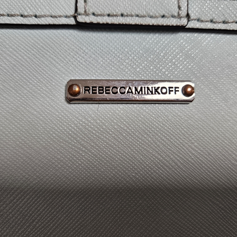 Rebecca Minkoff Light Blue Crossbody Bag – Saffiano Leather – Silver Hardware - Picture 5 of 5